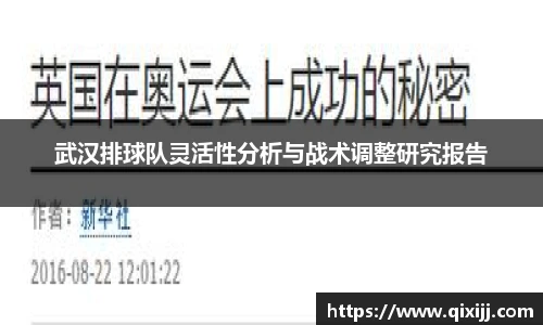 武汉排球队灵活性分析与战术调整研究报告